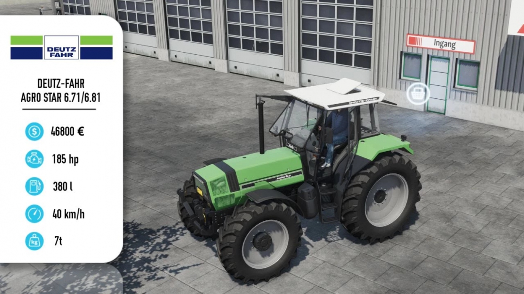 Deutz-Fahr AgroStar 6.71/6.81 v1.0.0.0