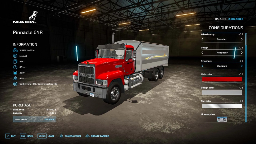 Mack Pinnacle v1.0.0.0