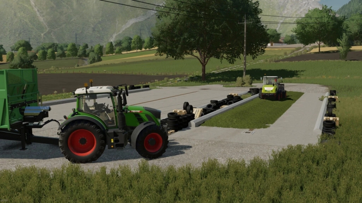 fs22-mods,  Concrete Free Land Silo Pack v1.0.0.0