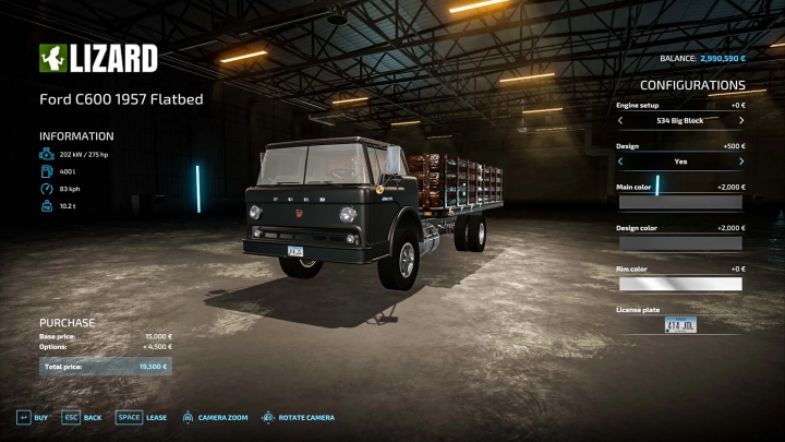 Image: Ford C600 1957 v1.0.0.0 2