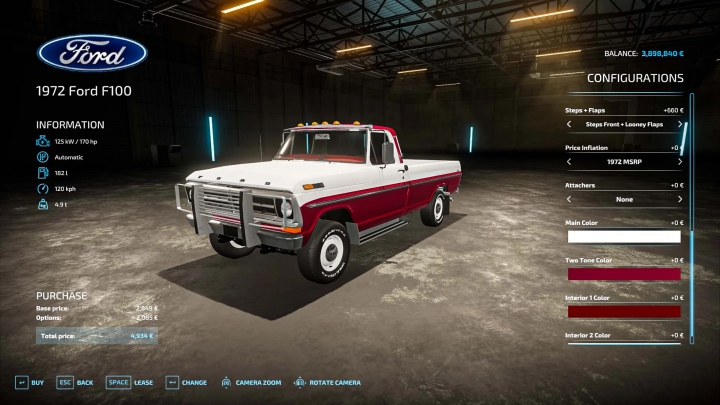 Image: Ford F100 1972 V1.0 3