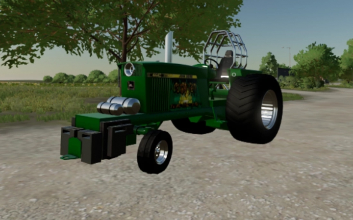 fs22-mods, John Deere pulling tractor v1.0.0.0