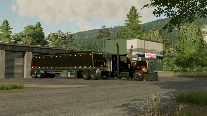 fs22-mods,  Lode King Hopper Bottom Trailer v1.0.0.0