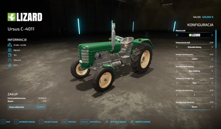 fs22-mods, URSUS C-4011 v2.0.0.0