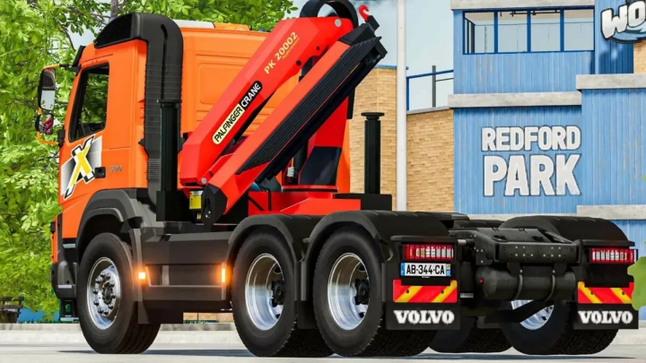 Image: Volvo Truck with Crane v1.0.0.0 0