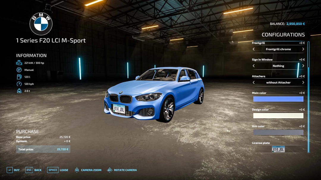 BMW F20 LCI M-Sport v1.0.0.0