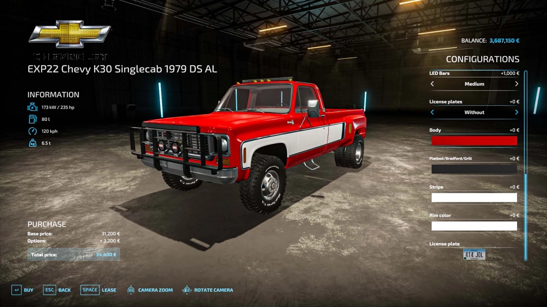 Chevrolet K30 v2.2.0.0