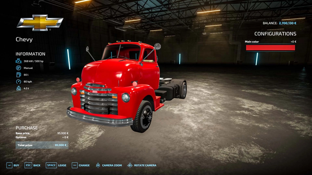 Chevy Truck v1.0.0.0