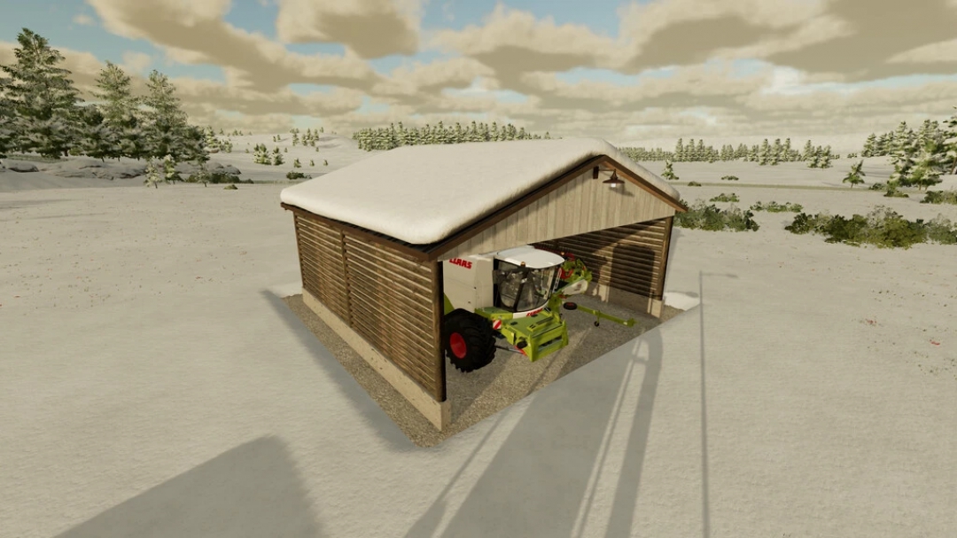 Drive Thru Log Shed v1.0.0.0