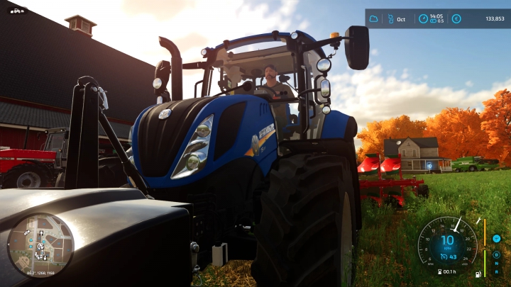 fs22-mods, FS22 NEW HOLLAND T5 SERIES V7