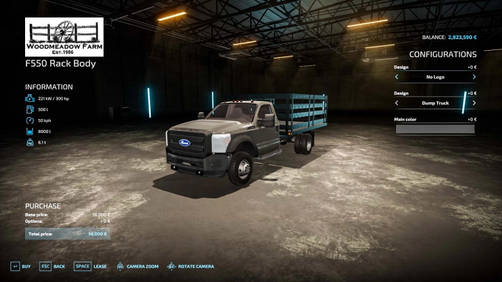 Image: Ford F550 Rack Body v1.0.0.0 1