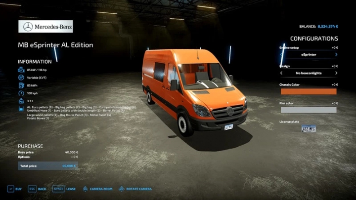 Image: MB Sprinter 3x Palletautoload v1.2.0.0 2