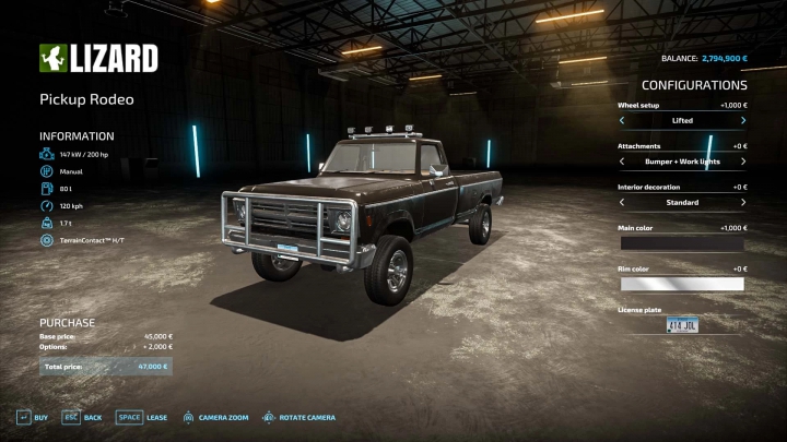 fs22-mods,  Pickup Rodeo v1.0.0.0