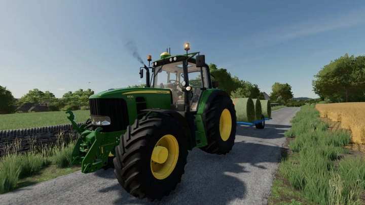 fs22-mods,  Round Bale Trailer v1.0.0.0