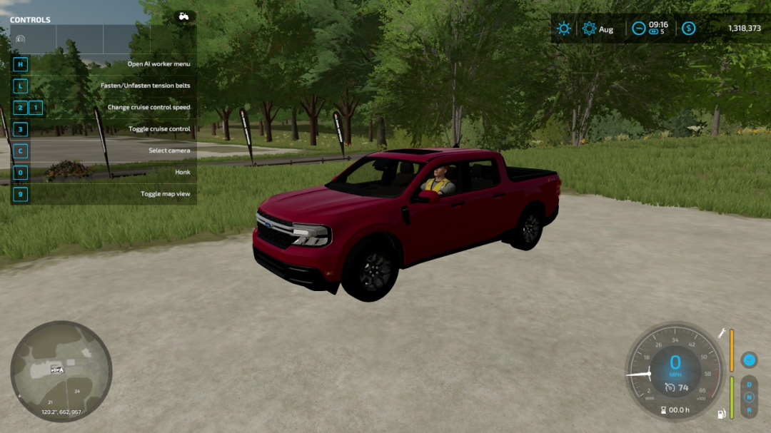 ford maverick pickup truck fs22 V2.1