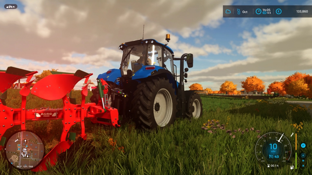 FS22 NEW HOLLAND T5 SERIES V7