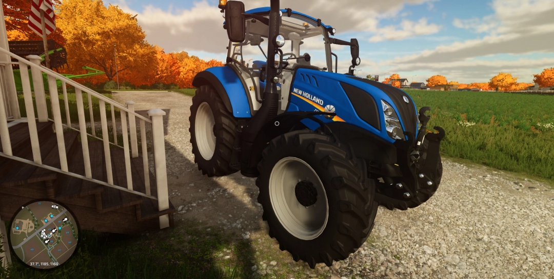 FS22 NEW HOLLAND T5 SERIES V7