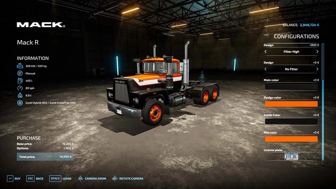 Mack R Classic v1.0.0.0