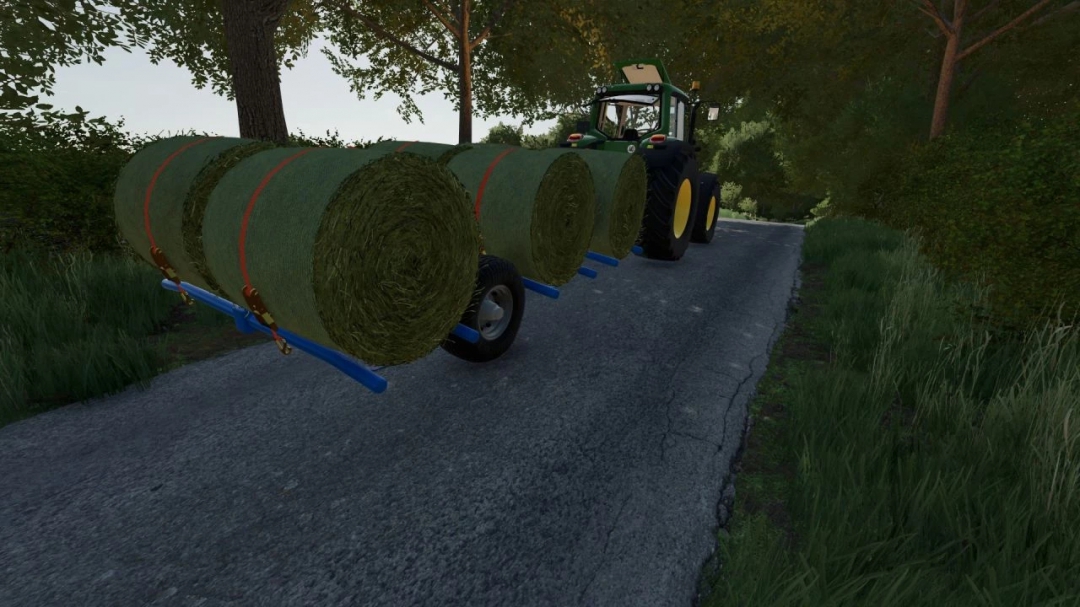 Round Bale Trailer v1.0.0.0