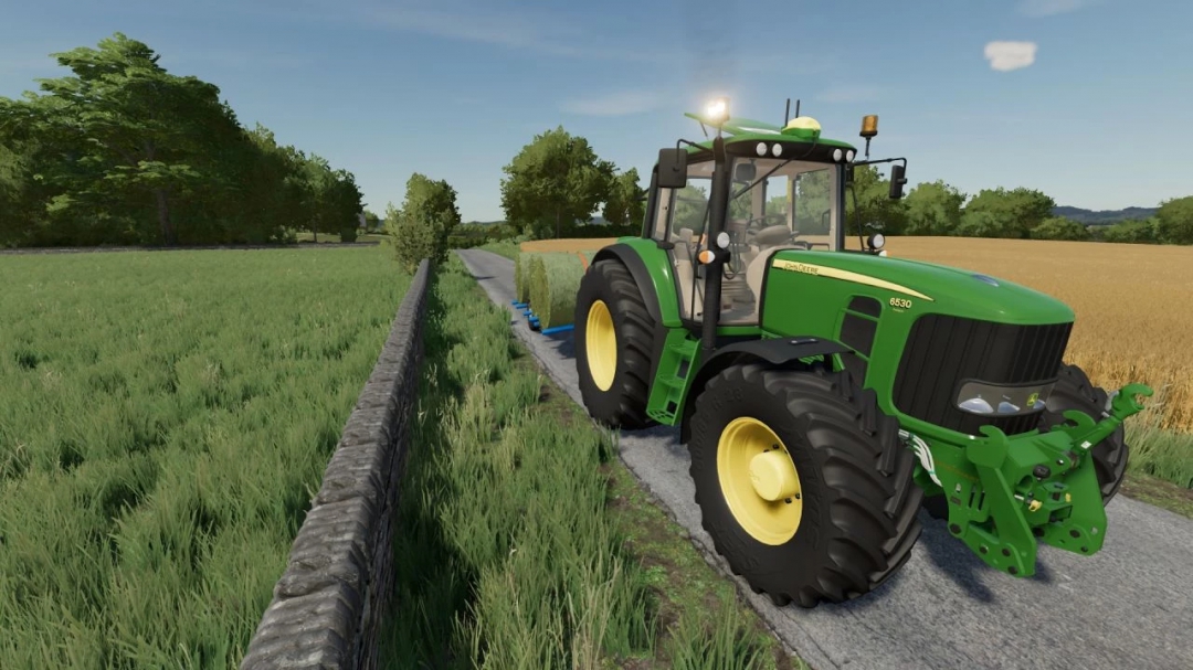 Round Bale Trailer v1.0.0.0