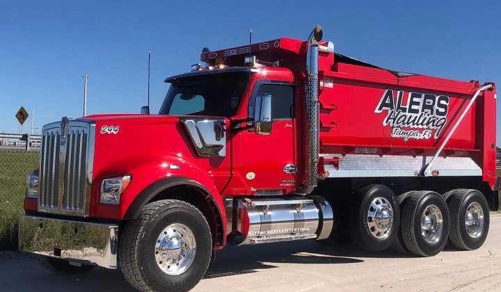 Image: AlersHaulingKenworthW990 dump truck