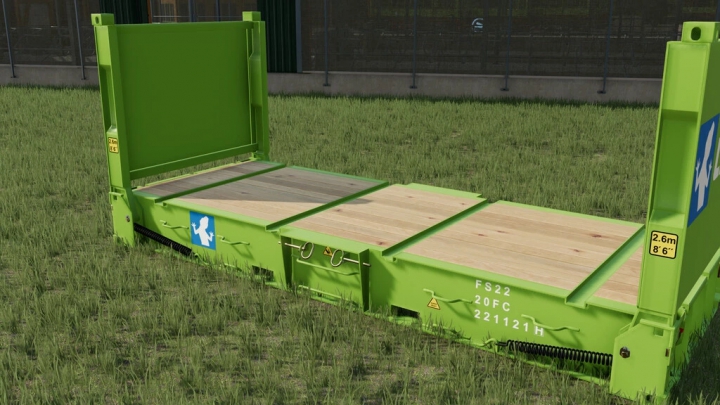 fs22-mods,  Flat Rack Containers v1.0.0.0