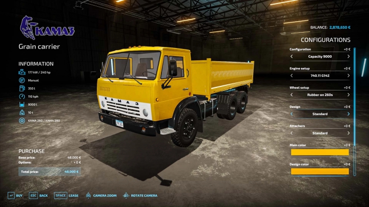 Mod Network Kamaz Truck V1100 Fs22 Mods 2043