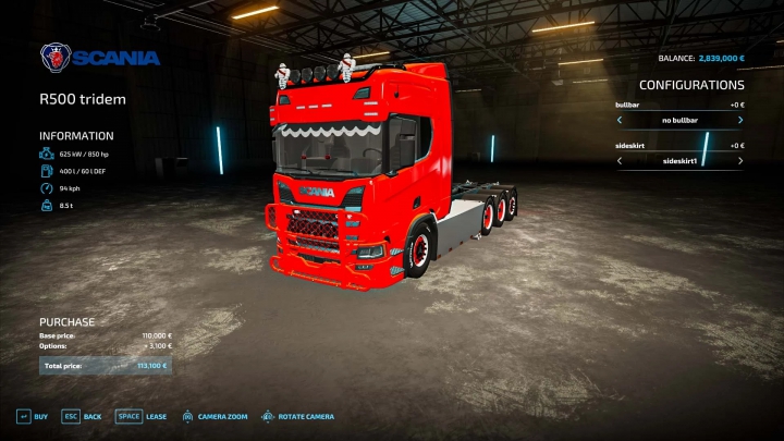 Image: Scania R580 v1.1.0.0