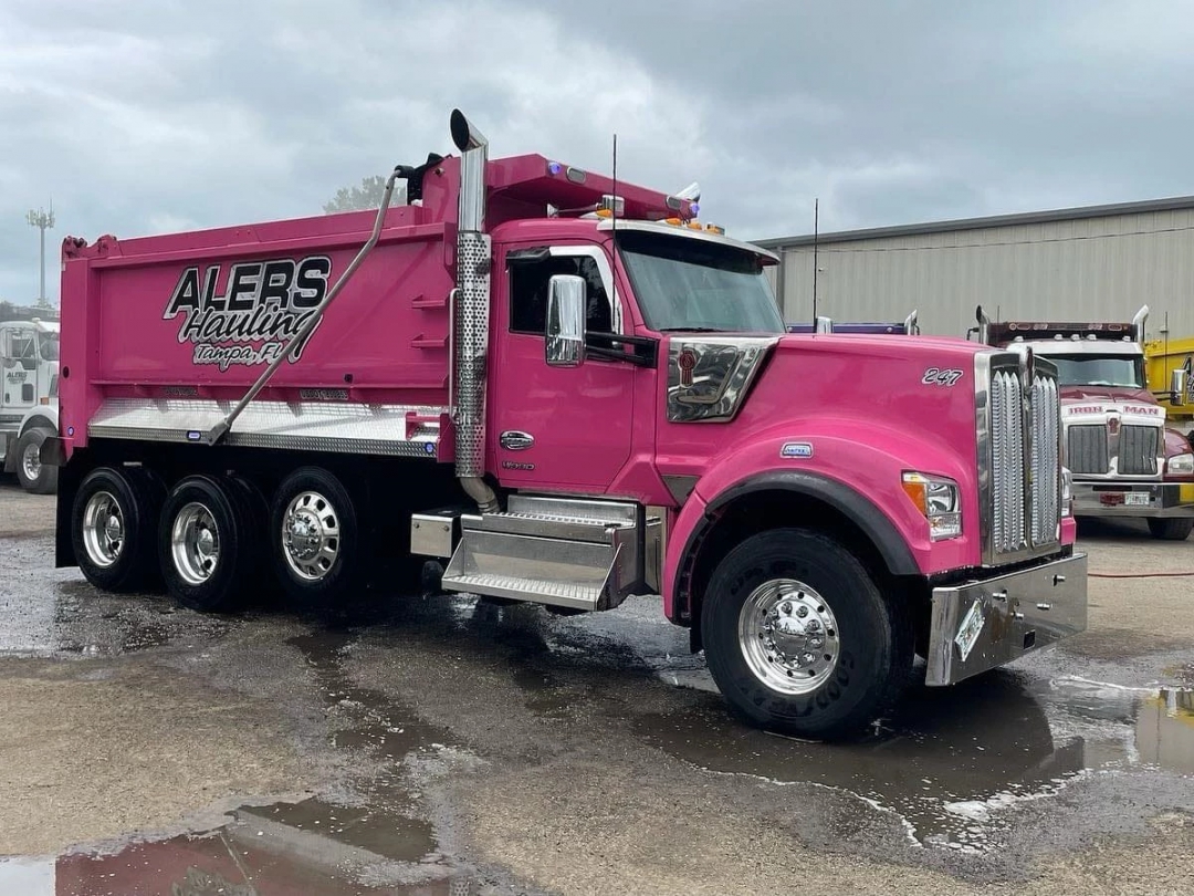 AlersHaulingKenworthW990 dump truck