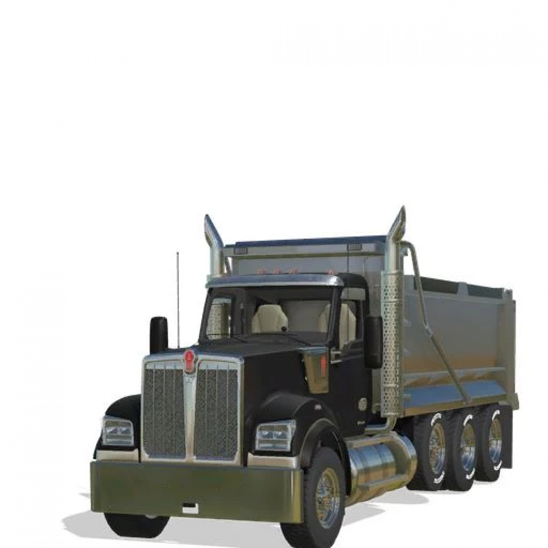 AlersHaulingKenworthW990 dump truck