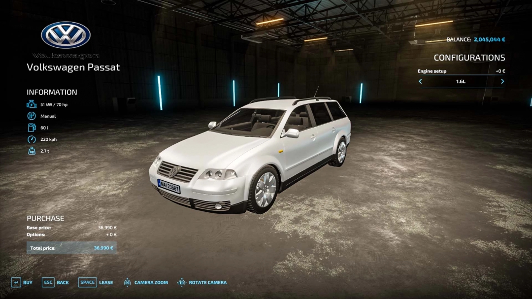 Volkswagen Passat v1.2.0.0