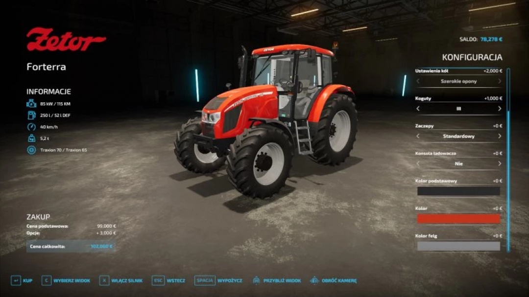 Zetor Forterra 135 HD v1.0.0.0