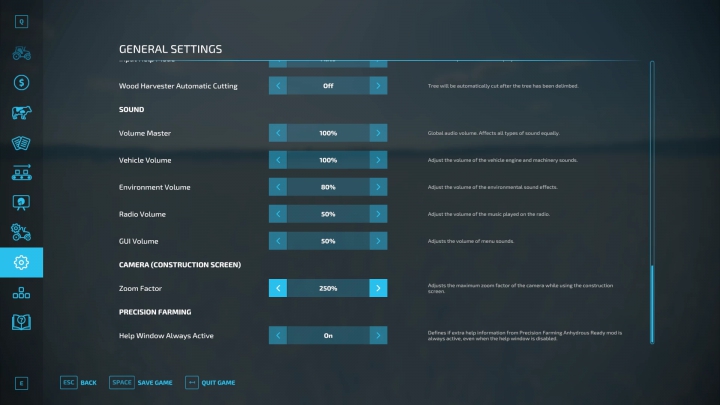 Image: Camera Settings v1.0.0.0 2