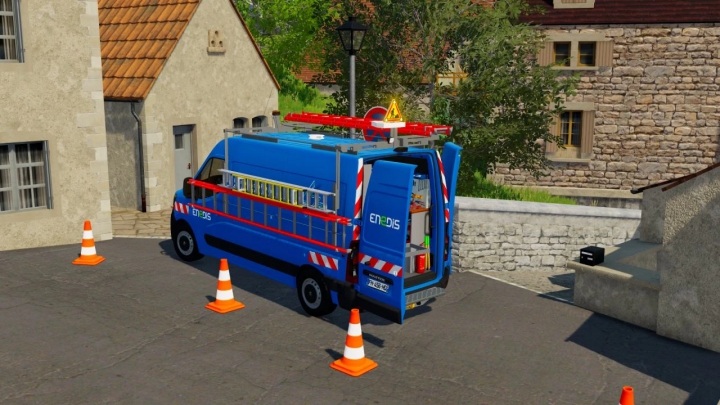 fs22-mods,  Renault Master 2020 (Enedis) v1.0.0.0