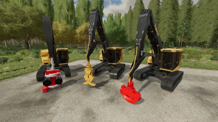 Image: Tigercat 855 Processor and loaders v1.0.8.0