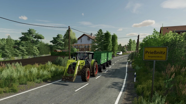 fs22-mods,  Burgenlandkreis Map v1.0.0.0