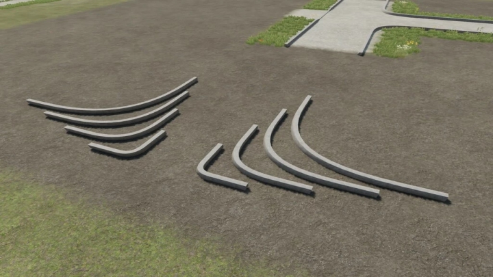 Image: Concrete Curbs Pack v1.0.0.0