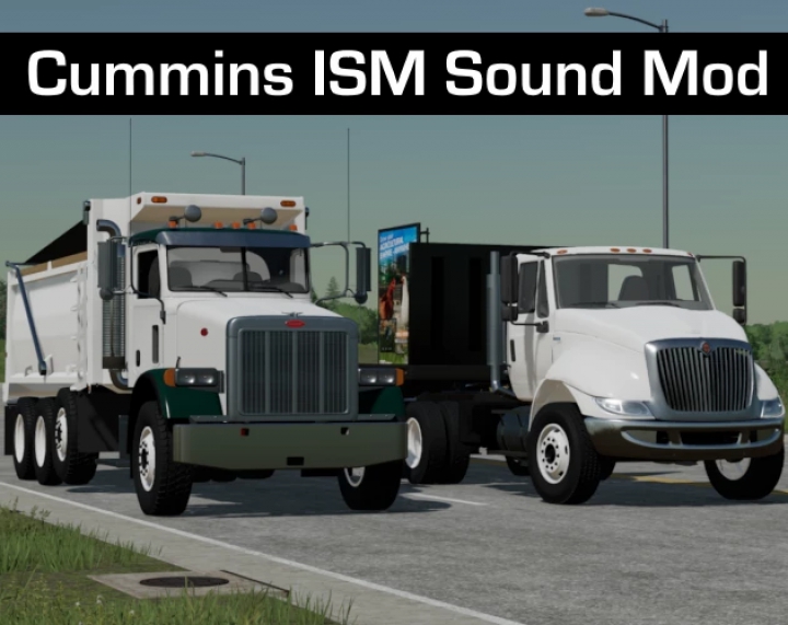 Image: FS22 Cummins ISM Sound Mod v1.0.0.0