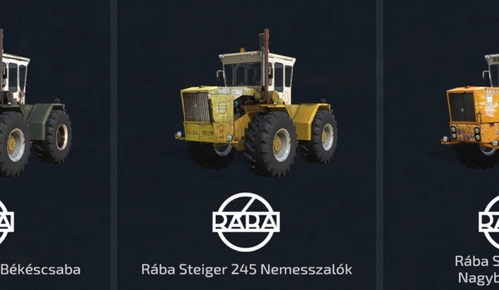 fs22-mods, Raba Steiger pack v1.0.0.0