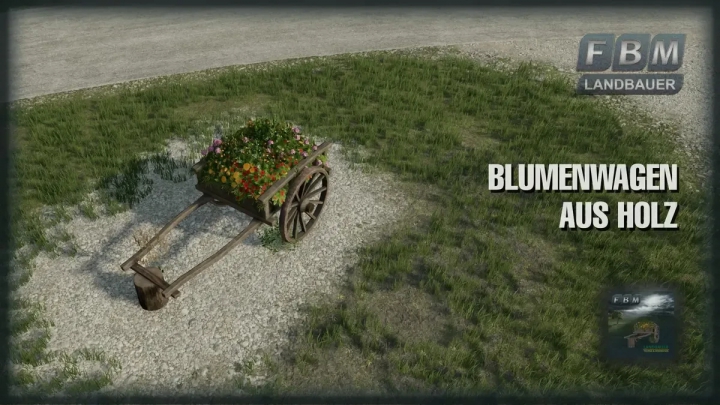 Image: Wooden Flower Cart v1.0.0.0 5