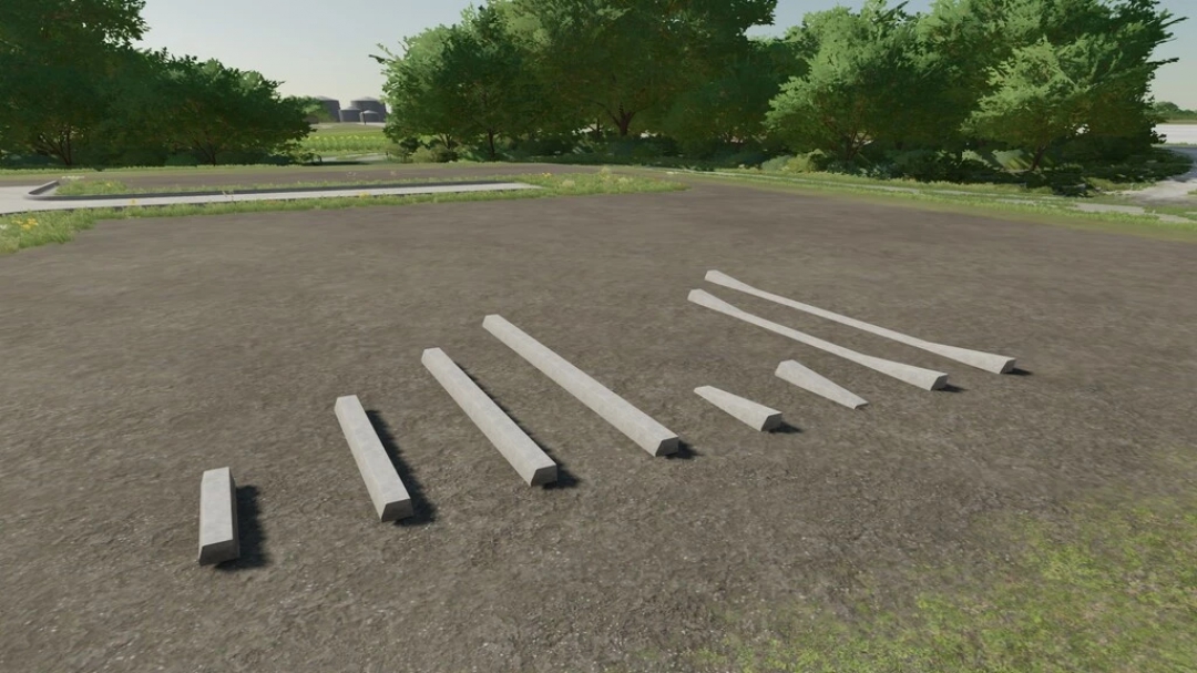 Concrete Curbs Pack v1.0.0.0