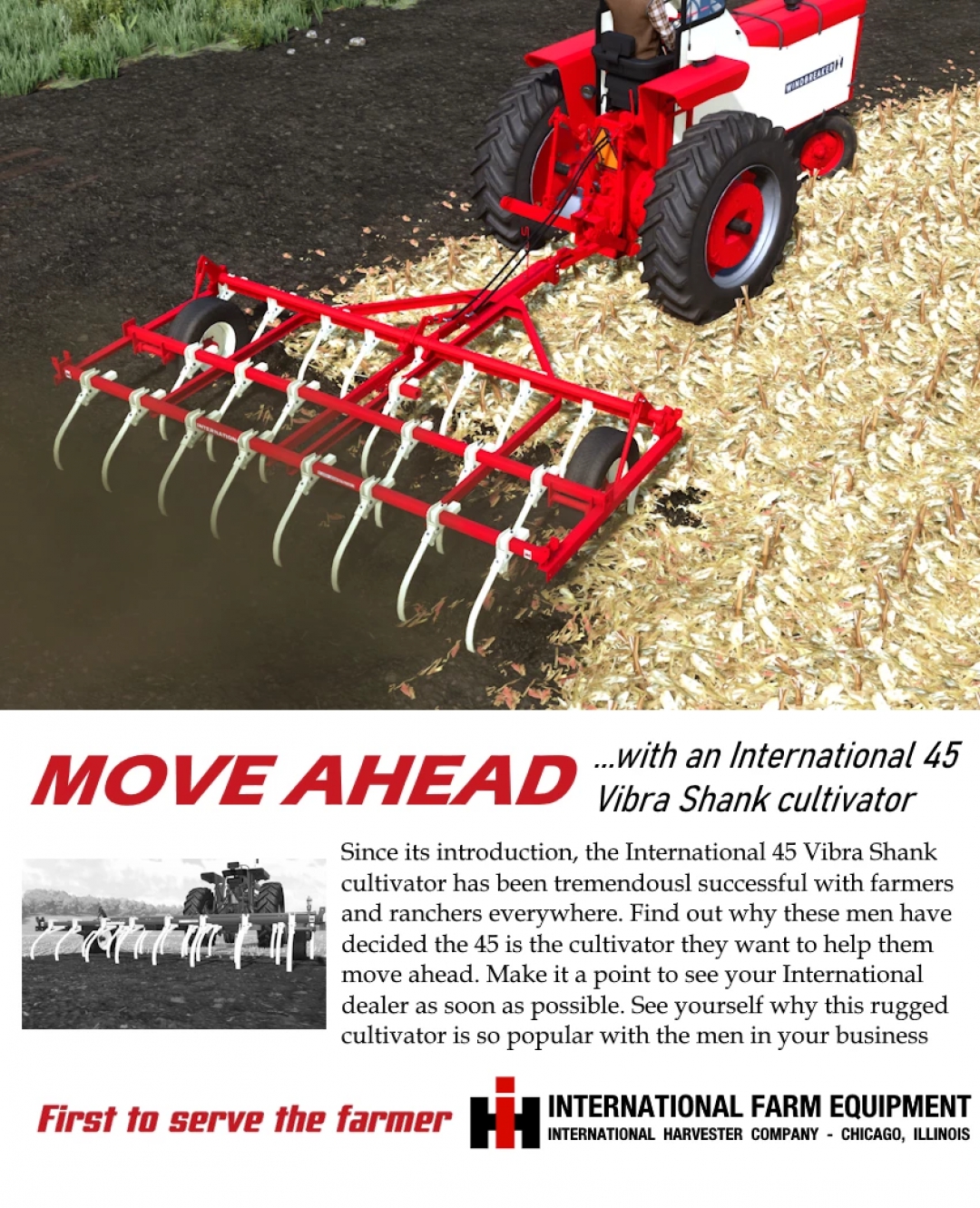 International 45 Vibra Shank Cultivator v1.0.0.0