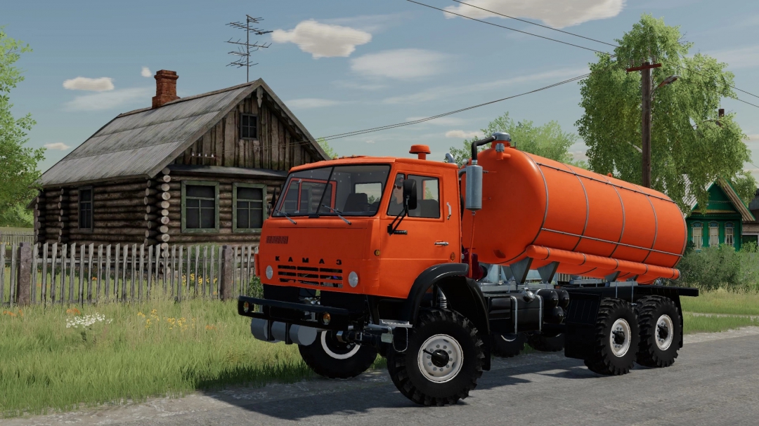 KamAZ barrel v1.0.0.1