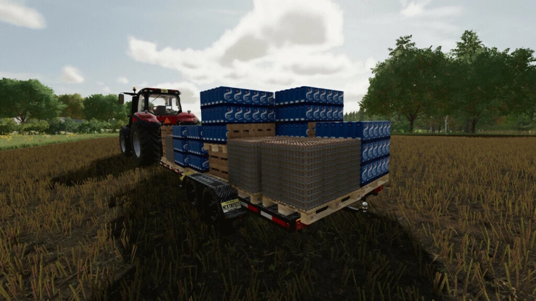 Small Flatbed Autoload Trailer v2.0.0.1