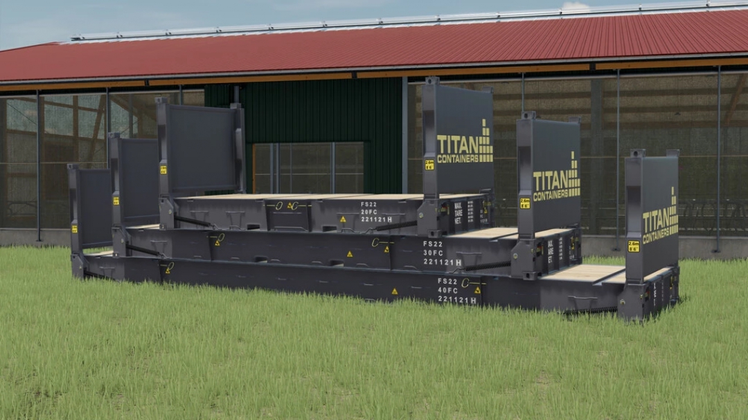 Titan Flat Rack Containers v1.0.0.0