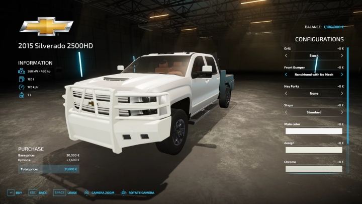 Chevy Silverado 2500HD 2015 v1.0.0.0