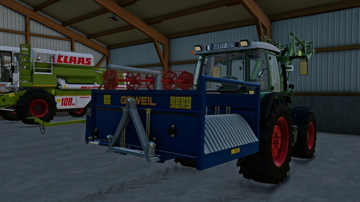 Image: Goweil RBA Round bale shredder v1.0.0.0 0