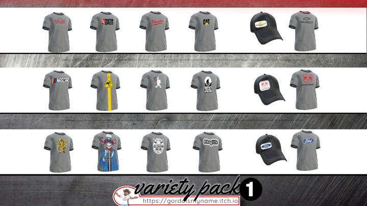 Image: Variety Wardrobe Pack 1 0