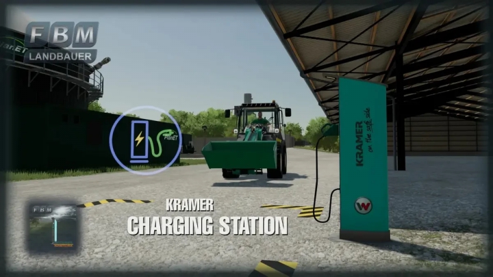 fs22-mods, Kramer Charging Station v1.0.0.0