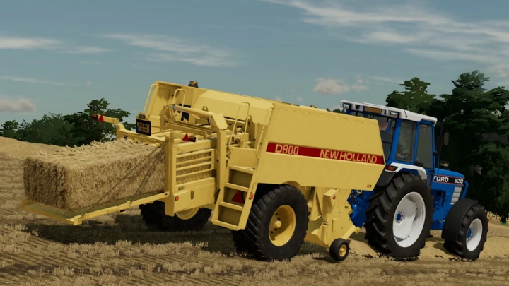 fs22-mods,  New Holland D800/D1000 Baler v1.0.0.0